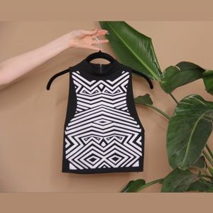 Sparkle and Fade Crop Top